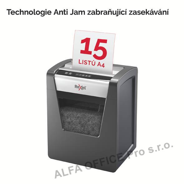 Skartovací stroj Rexel Momentum X415
