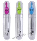 Kovové kružítko Spoko - barevný mix