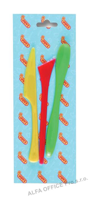 Modelovací nože JOVI - klasické barvy / 3 ks