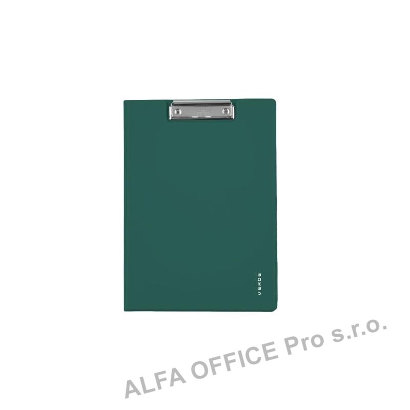 Dvojdeska A4 VERDE s klipem - zelená