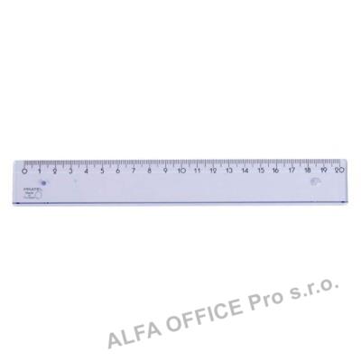 Pravítko 20 cm - transparentní