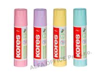 Lepicí tyčinka Kores PASTEL - 20g / mix barev