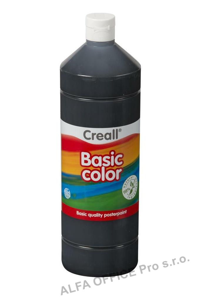 Temperová barva Creall - 1000 ml / černá