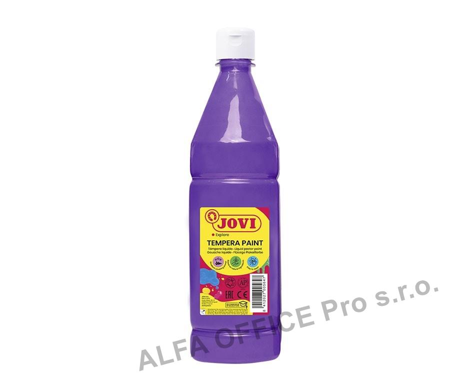 Tekuté temperové barvy JOVI PREMIUM v lahvi - 1000 ml / fialová