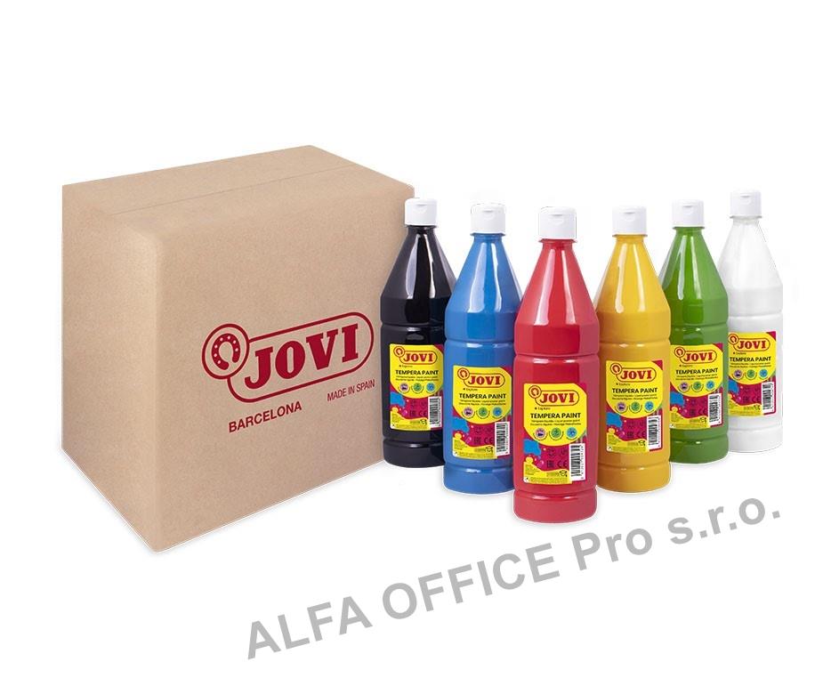 Tekuté temperové barvy JOVI PREMIUM - 6 x 1000 ml