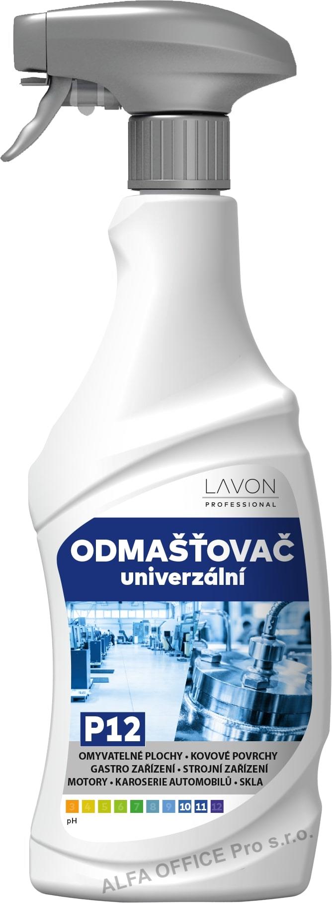 Odmašťovač LAVON Professional P12 univerzální - 500 ml