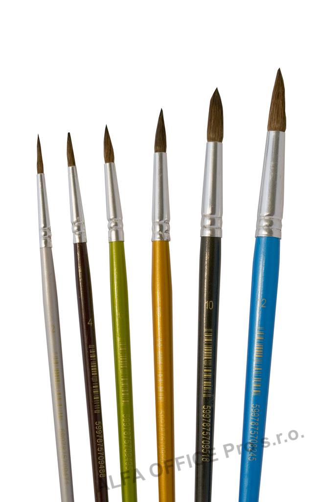 Štětec školní - kulatý č. 4