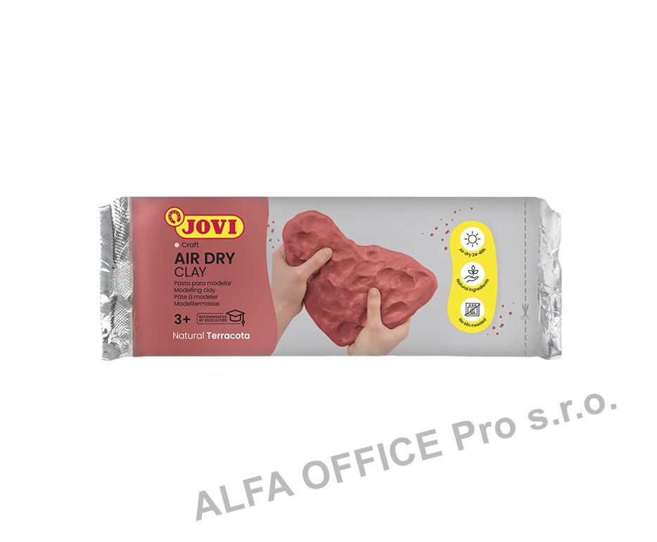 Modelovací samotvrdnoucí hmota JOVI - hnědá/ 250 g