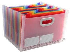 Stolní organizér Exacompta Crystal - A4 / 24 přihrádek