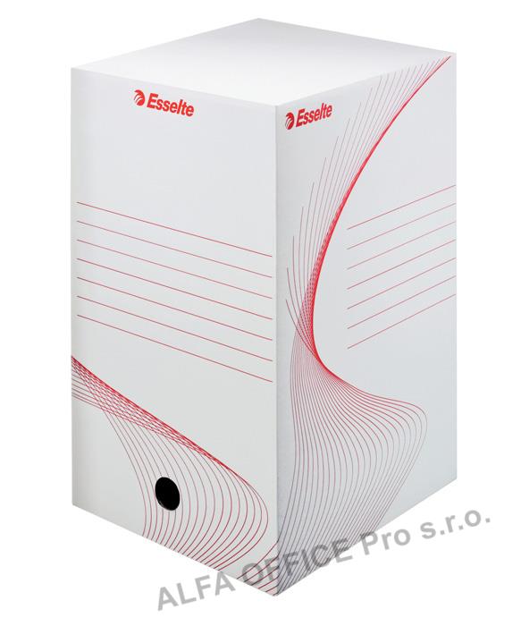 Box archivní A4 - hřbet 20 cm / bílá / 128701