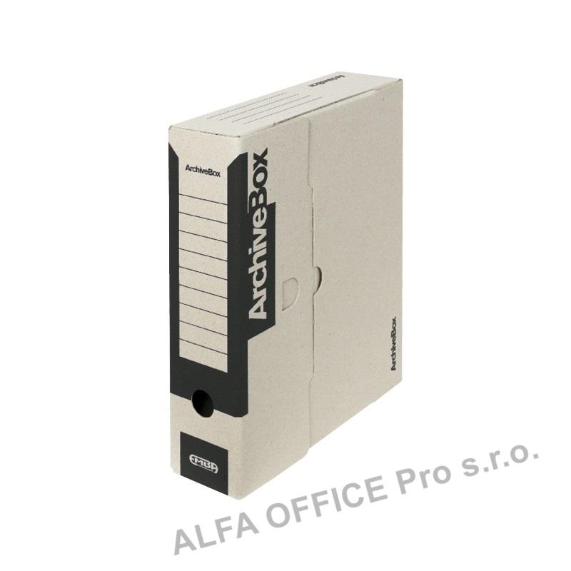 Archivní box Emba A4 hřbet 7,5 cm /  černá