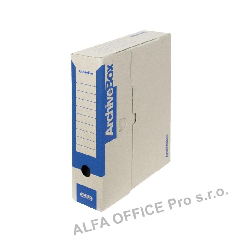 Archivní box Emba A4 hřbet 7,5 cm /  modrá