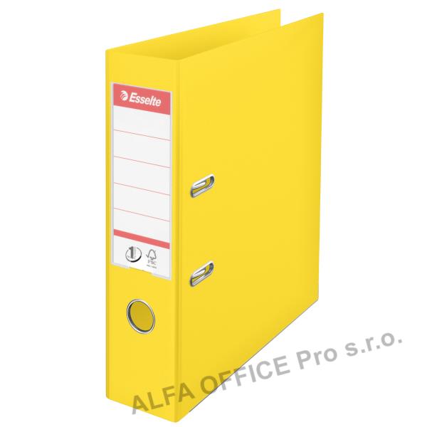 Esselte pákový pořadač A4 celoplastový Vivida 7,5 cm žlutá