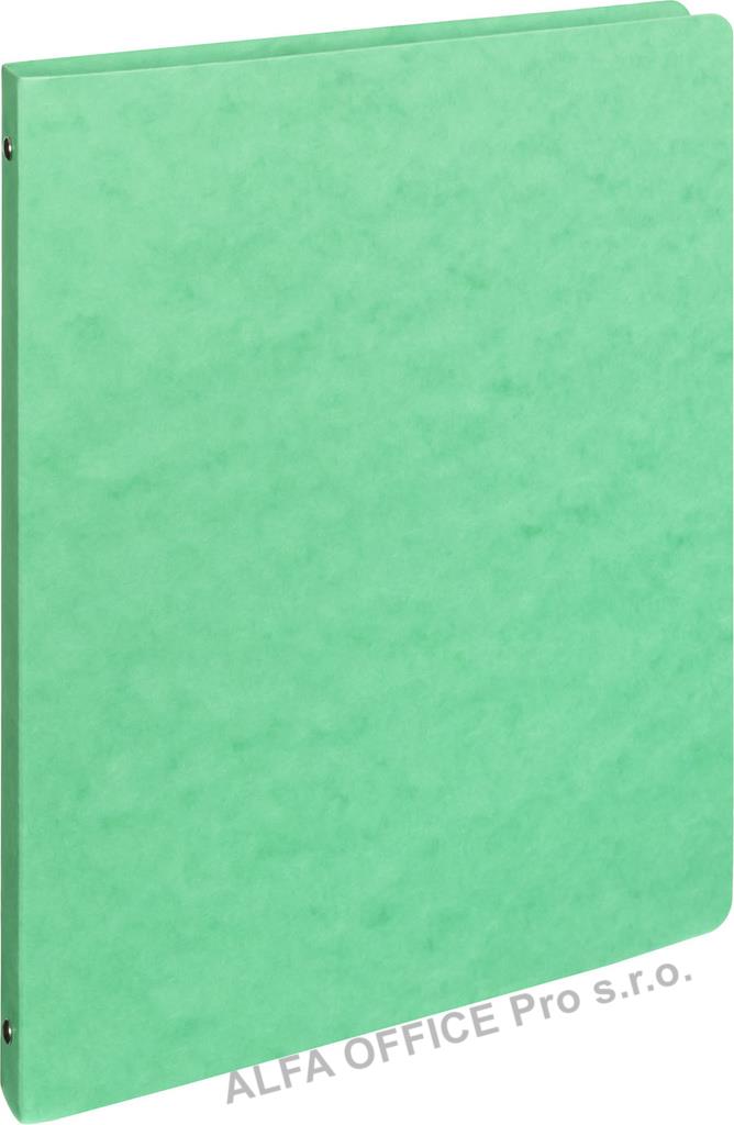 Desky A4 kroužkové prešpánové - 4 - kroužek / zelená