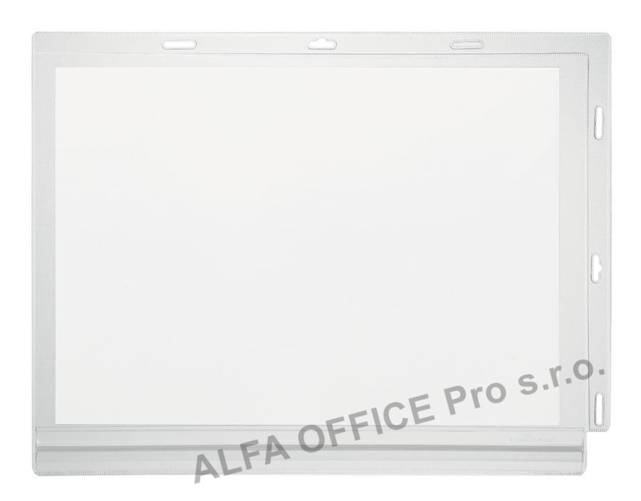 Kapsa voděodolná DURABLE - s upínacími páskami / A4 / 5 ks