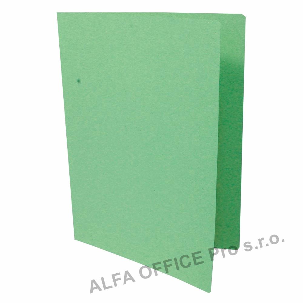 Odkládací mapy 250 EKONOMY -  bez chlopně - zelená