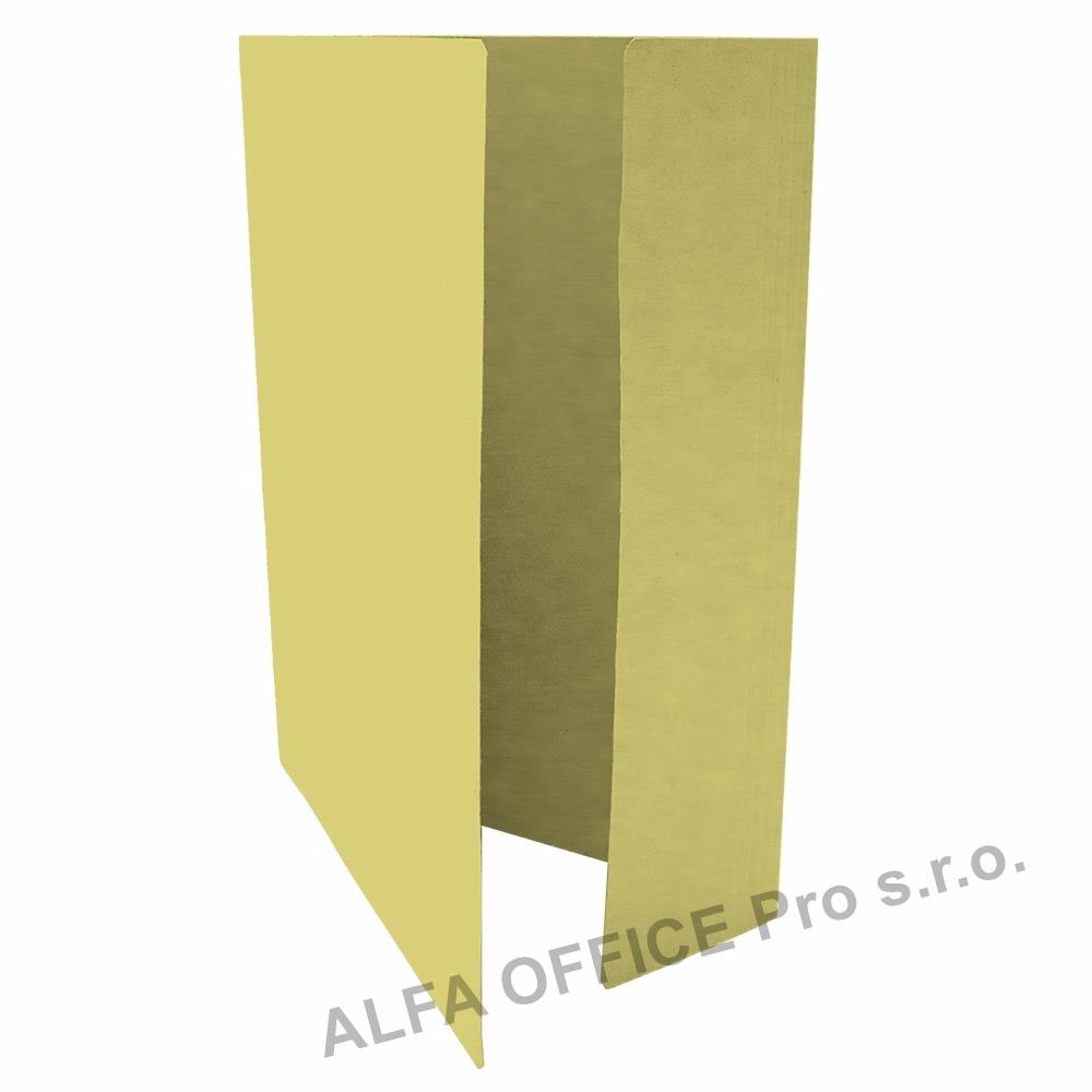 Odkládací mapy 251 EKONOMY -  s jednou chlopní - žlutá