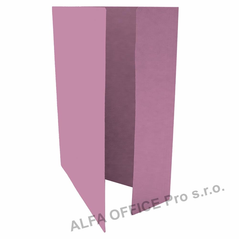 Odkládací mapy 251 EKONOMY -  s jednou chlopní - růžová