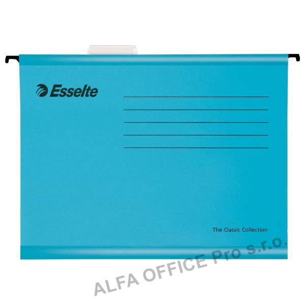 Závěsné desky Esselte Classic Collection - modrá