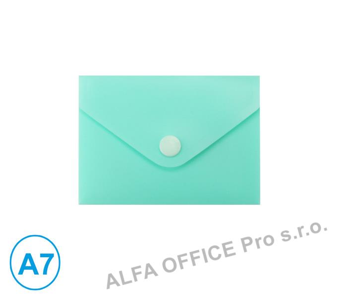 Spisové desky s drukem LUMA - A7 / pastelová zelená