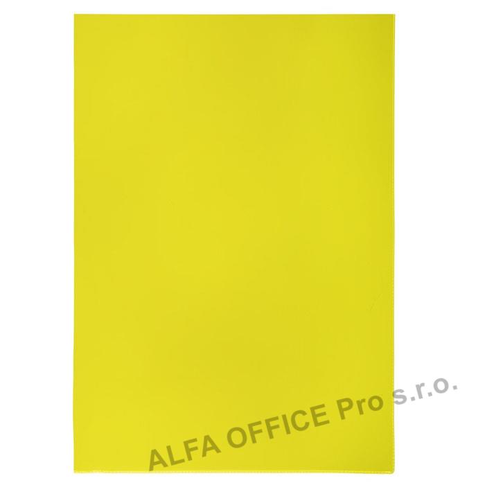 Zakládací obal barevný A4 silný - žlutá / 10 ks