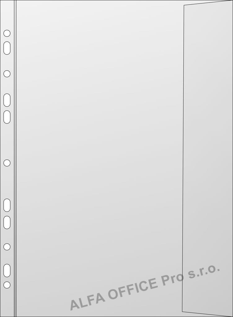 Závěsný obal Copy s kapsou - B4 matný / 110 my / 50 ks