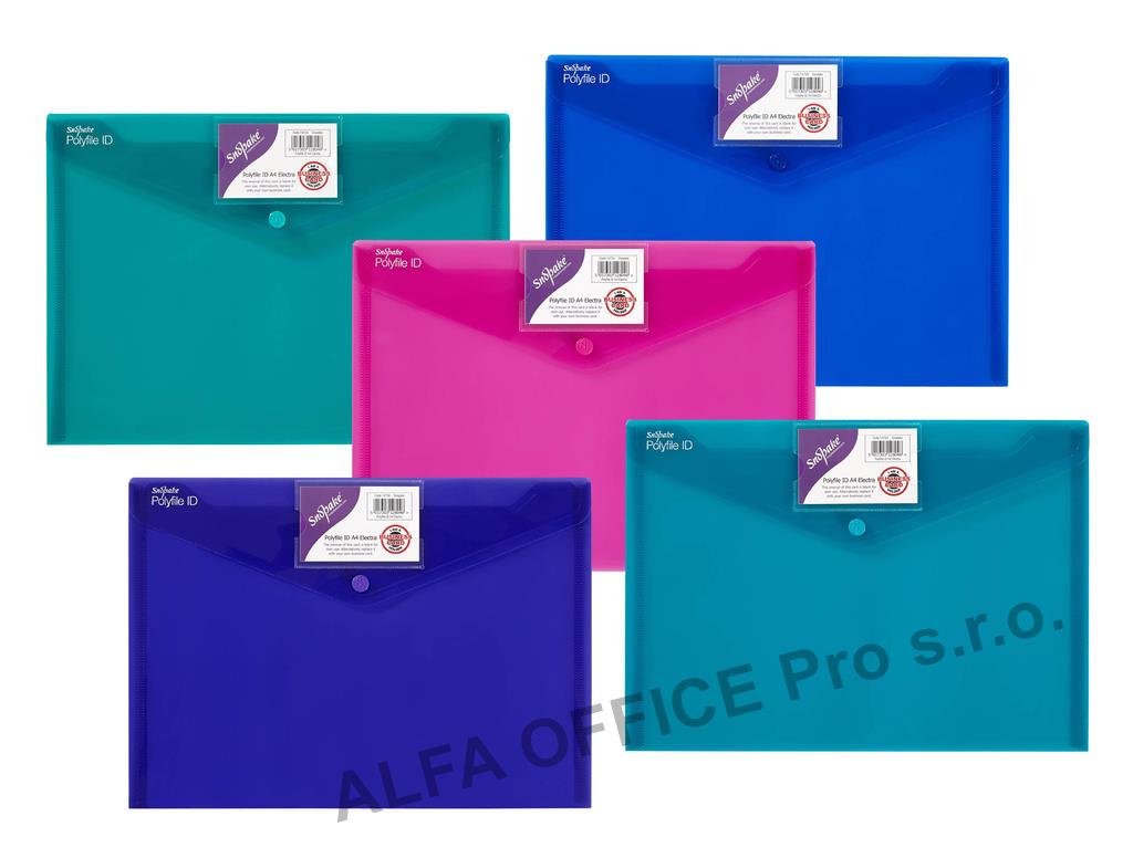 Spisové desky s drukem Electra - A4 / barevný mix