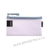Spisové desky na zip síťované PASTELINi - DL / růžová