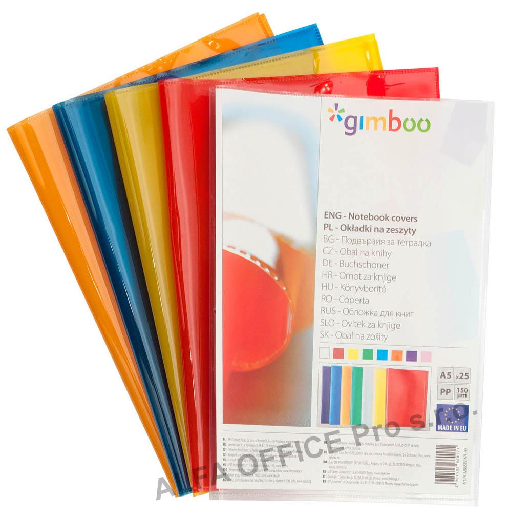 Obaly na sešity barevné - A5 / zelená