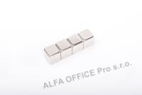 Magnety neodymové super silné - 10 x 10 x 10 mm / 4 ks