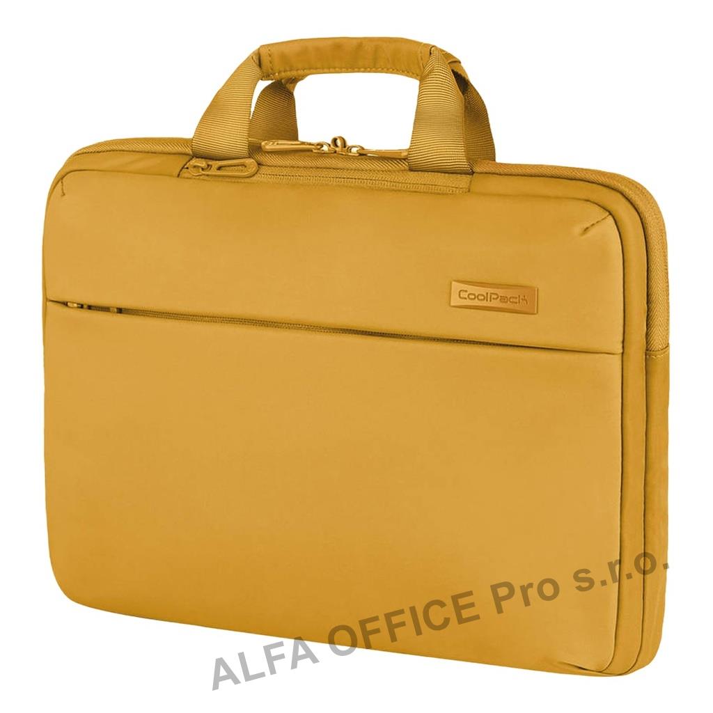Taška na notebook CoolPack Piano - žlutá / 13
