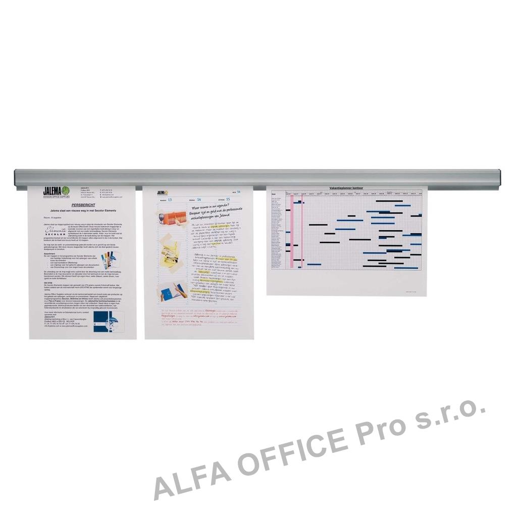 Prezentační lišta Jalema GRIP - 90 cm / magnetická