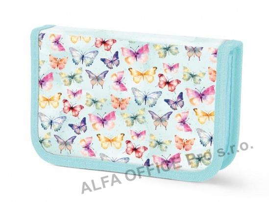 Penál jednopatrový - butterfly