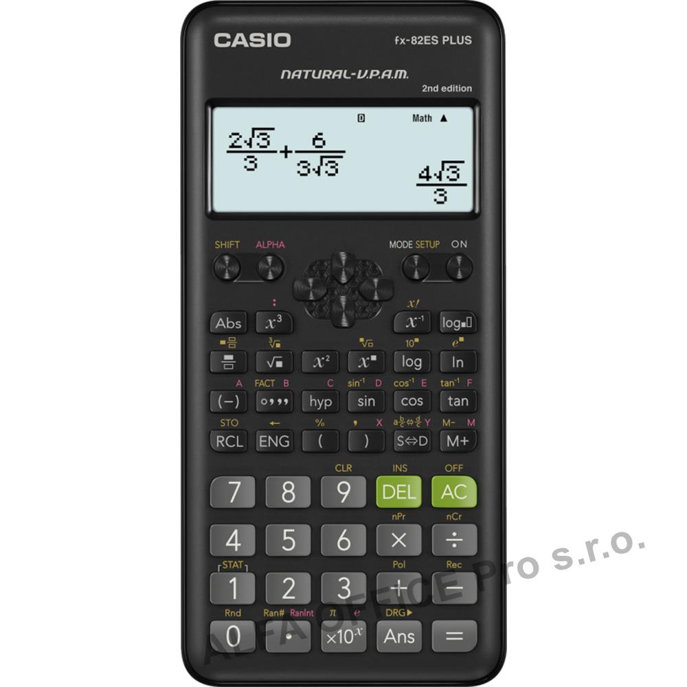 Kalkulačka Casio FX 82 ES PLUS 2E vědecká
