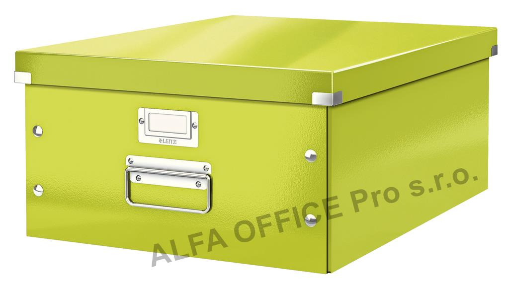 Krabice Leitz Click & Store - L velká / zelená