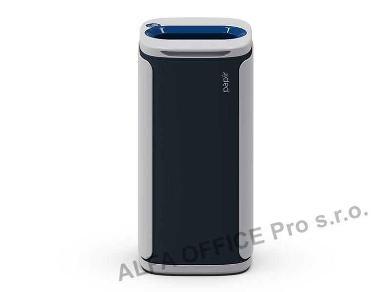 Odpadkový koš KOBRA WASTEE na papír - 60 L / modrá
