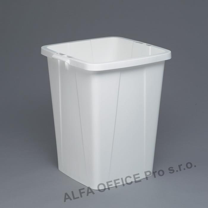 Odpadkový koš Durabin 90 l / bílá