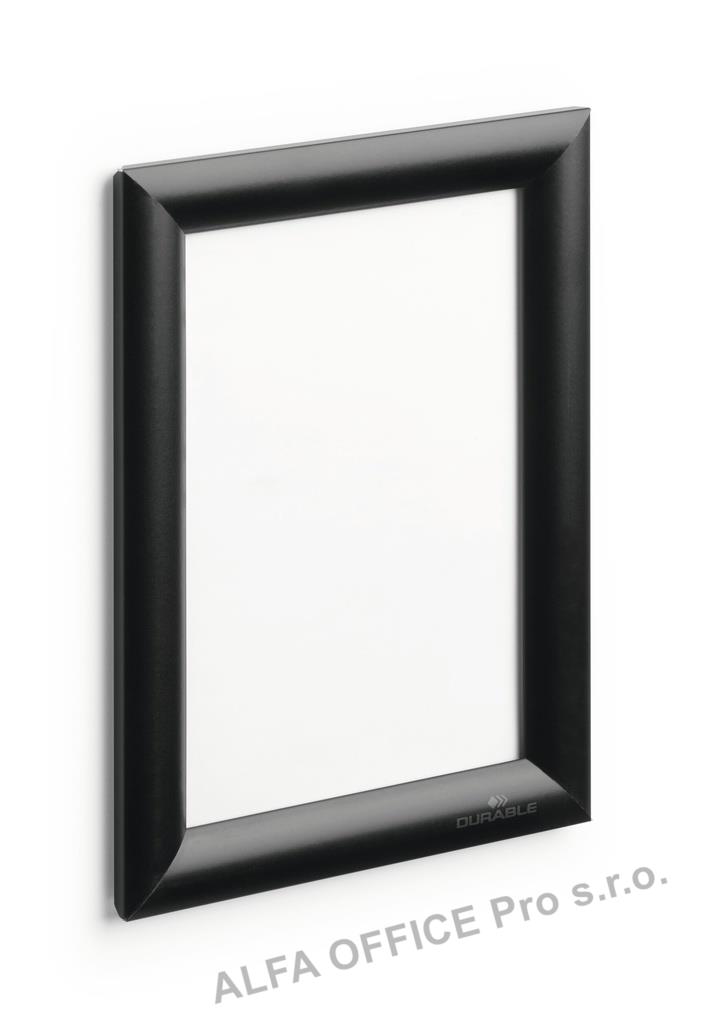 Rámeček hliníkový Durable A5 - černá