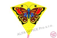 Létající drak Motýl - 68 x 73 cm