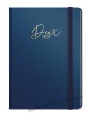 Diář LUXI - B6 / týdenní / modrá