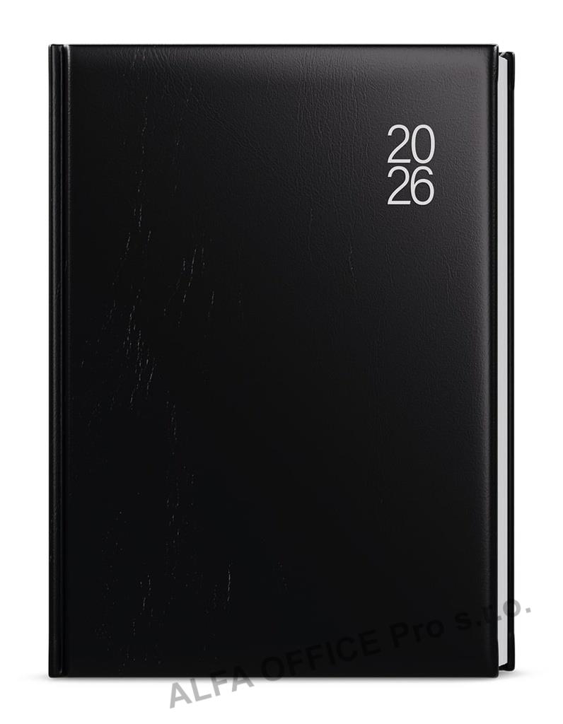 Diář BALACRON - A5 / týdenní / černá