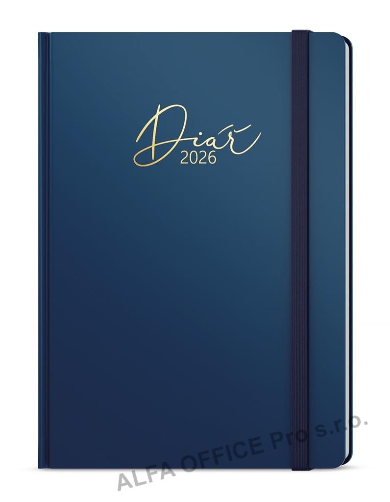 Diář LUXI - A5 / týdenní / modrá