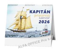 Kalendář stolní pracovní KAPITÁN - Kapitán / BSB7