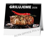 Kalendář stolní obrázkový - Grilujeme / BSD12