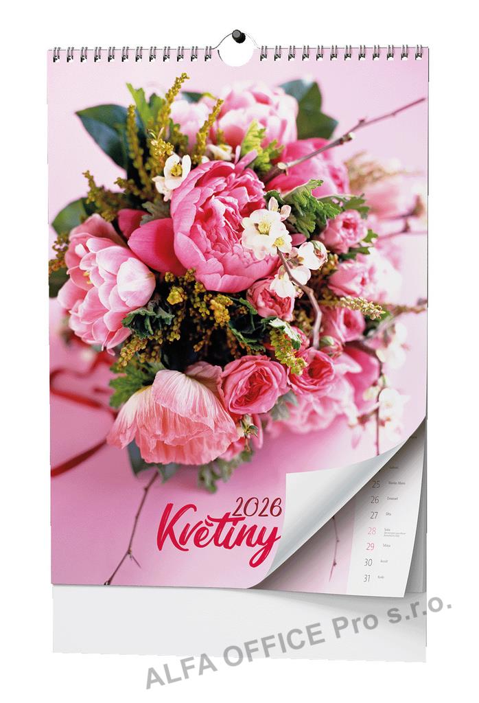 Kalendář nástěnný - Květiny / BNG7