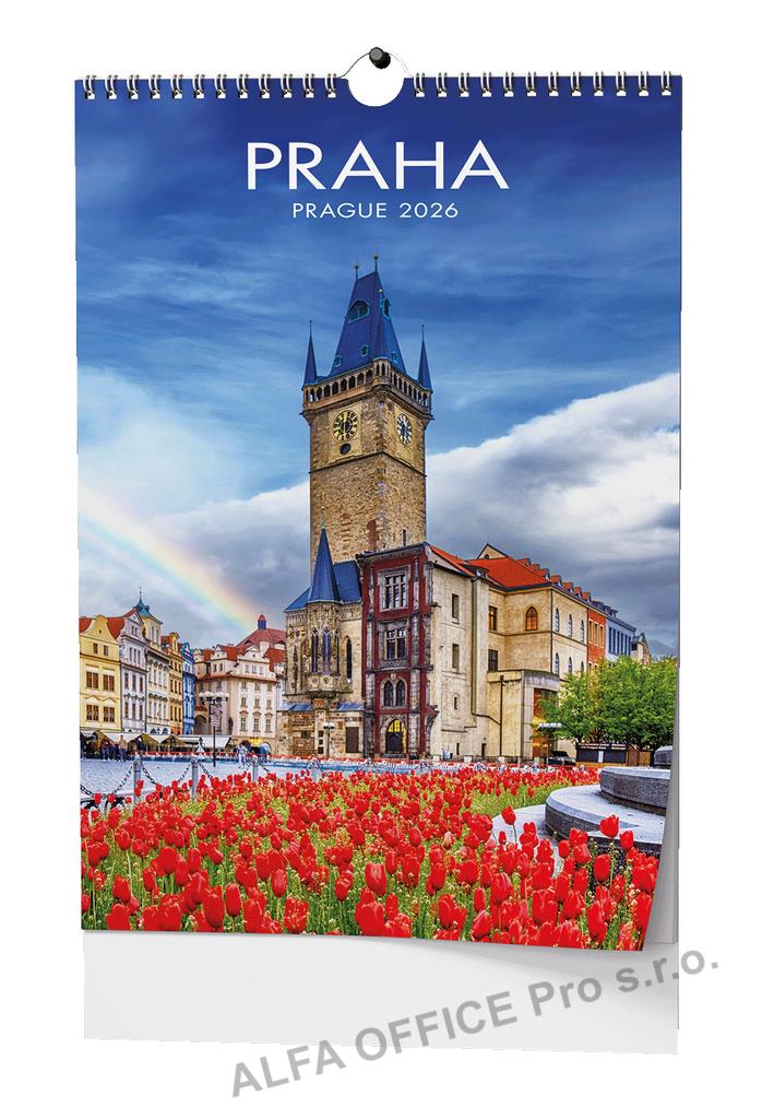 Kalendář nástěnný - Praha / BNK1
