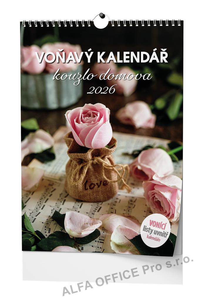 Kalendář nástěnný Voňavý - Kouzlo domova / BNV5