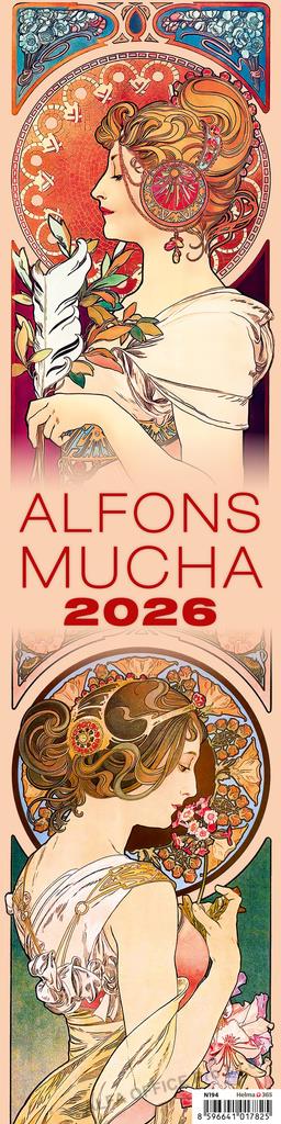 Kalendář nástěnný vázankový - Aquarelle / N194