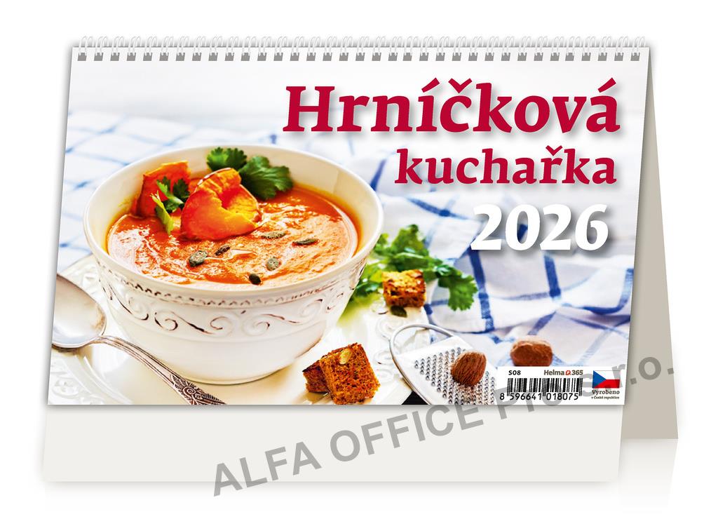 Kalendář stolní HRNÍČKOVÁ KUCHAŘKA - Hrníčková kuchařka / S08