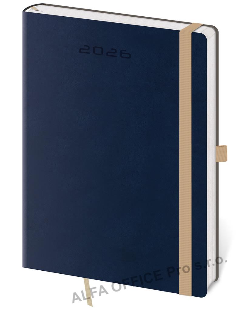 Diář FLEXIES - A5 / týdenní / tmavě modrá